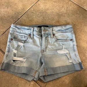 Aeropostale light denim jean shorts size 0 $5